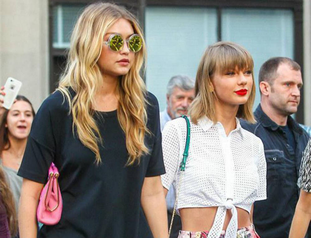 Gigi Hadid And Taylor Swift Prove They're Just Like Us While Watching ...