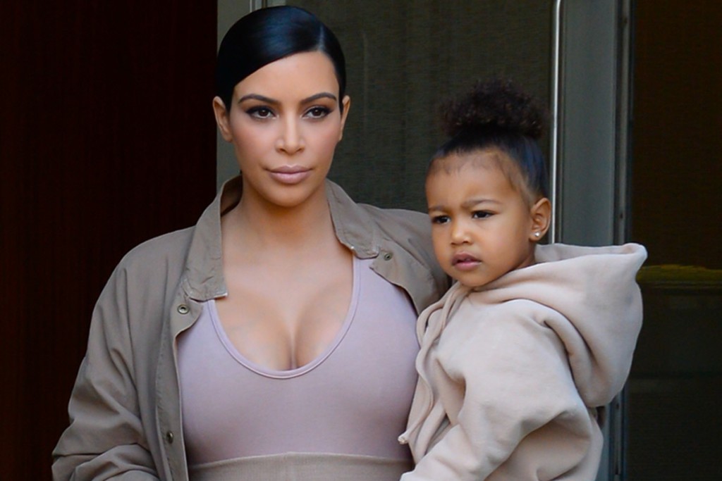 2 Year Old North West Can Contour Her Face Just Like Kim Kardashian