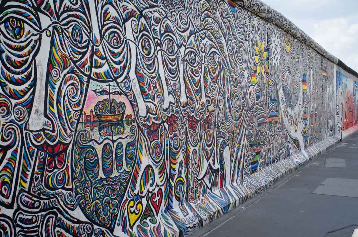 Берлин берлинская стена