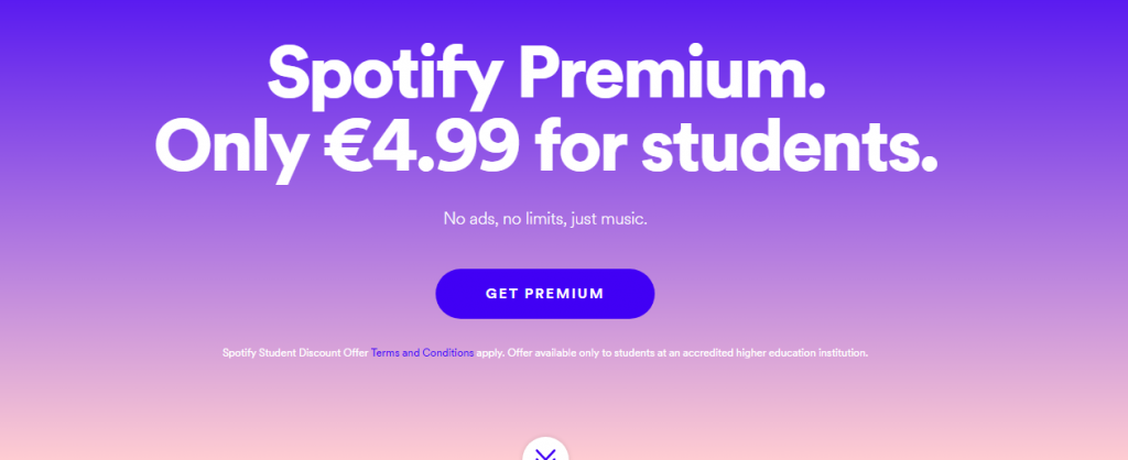 spotify student deal