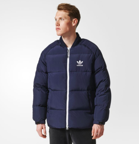 adidas sst heavy down jacket